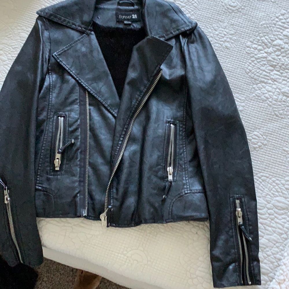 Leather jacket